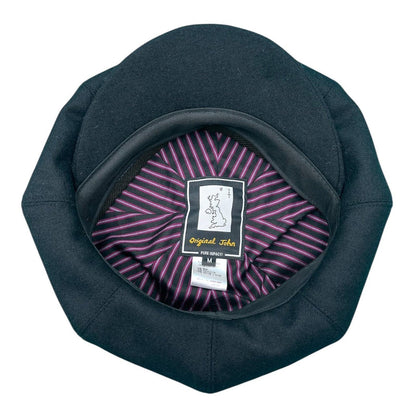 British Casquette with Razorblade〈Wool Black〉