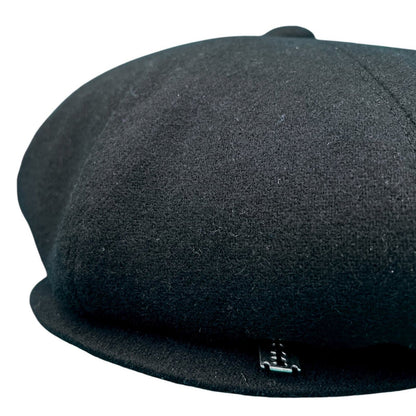 British Casquette with Razorblade〈Wool Black〉