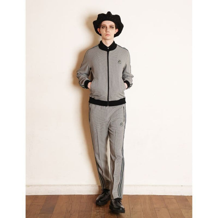 BRIT TRACK BOTTOMS [PT513] - Light Grey