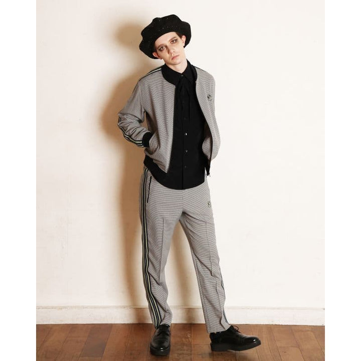 BRIT TRACK BOTTOMS [PT513] - Light Grey