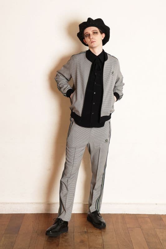 BRIT TRACK JACKET [JK515] - Light Grey