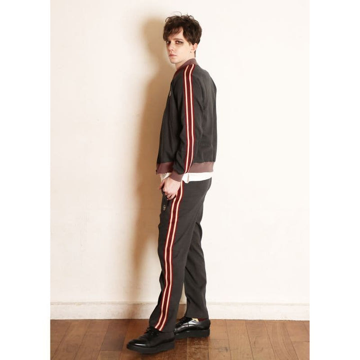 BRIT TRACK JACKET [JK515] - Charcoal