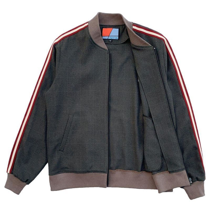 BRIT TRACK JACKET [JK515] - Charcoal