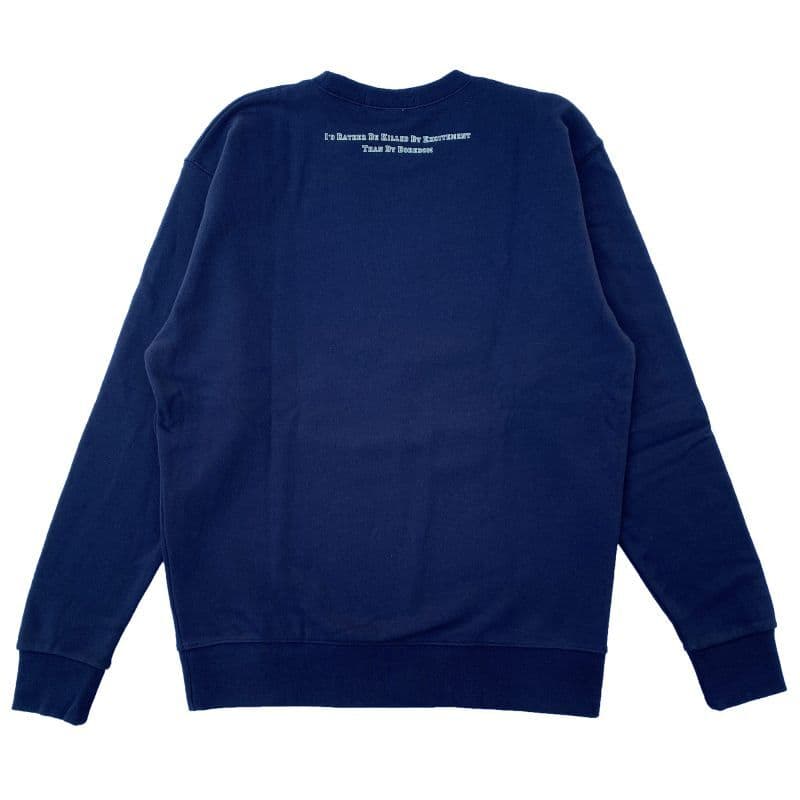 Bulldog Sweat Jamper〈Navy〉