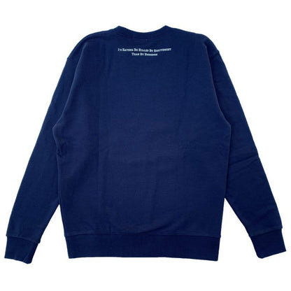 Bulldog Sweat Jamper〈Navy〉