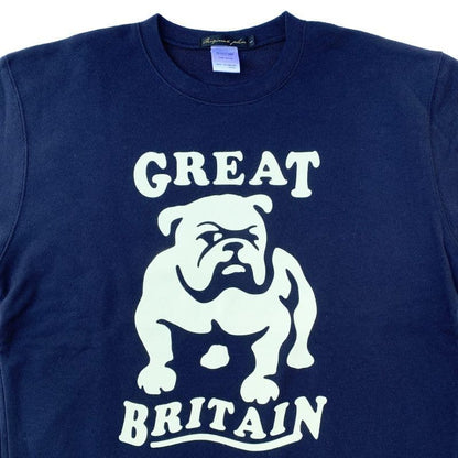 Bulldog Sweat Jamper〈Navy〉