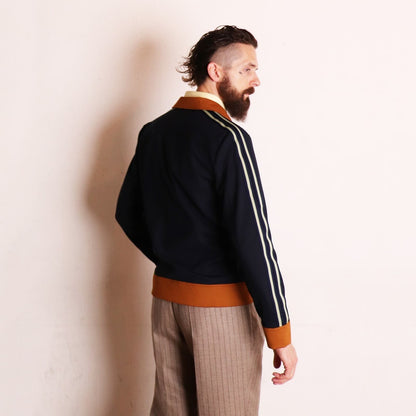 BUTTON UP TRACK JACKET