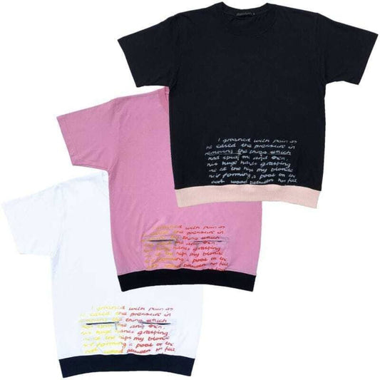 Ballchain S/S with Porno Text〈Black〉