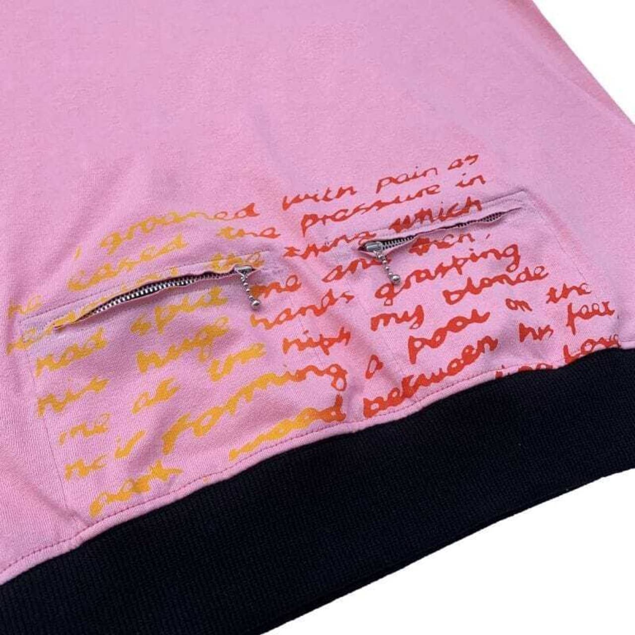 Ballchain S/S with Porno Text〈Pink〉