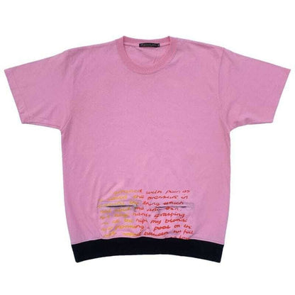 Ballchain S/S with Porno Text〈Pink〉