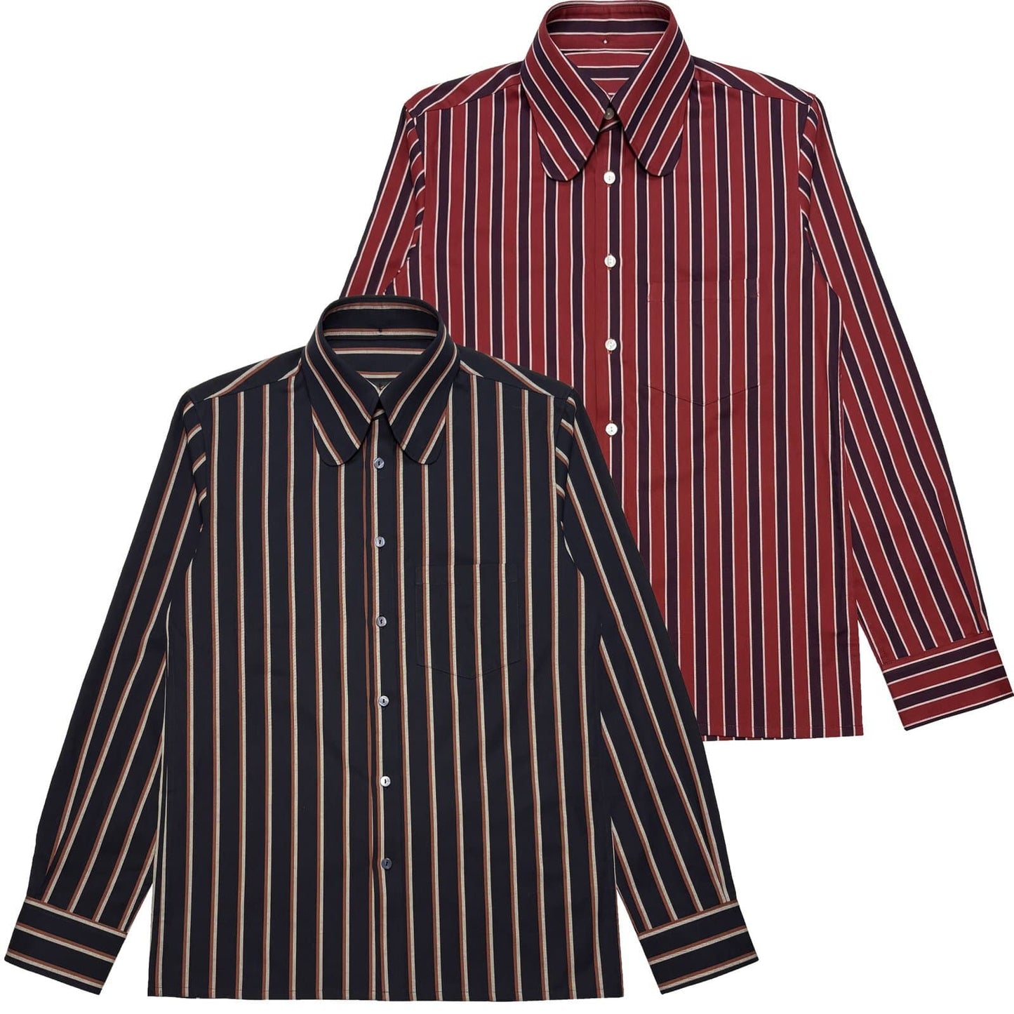 【9月発売予定】Stripe Beagle Collar Shirts