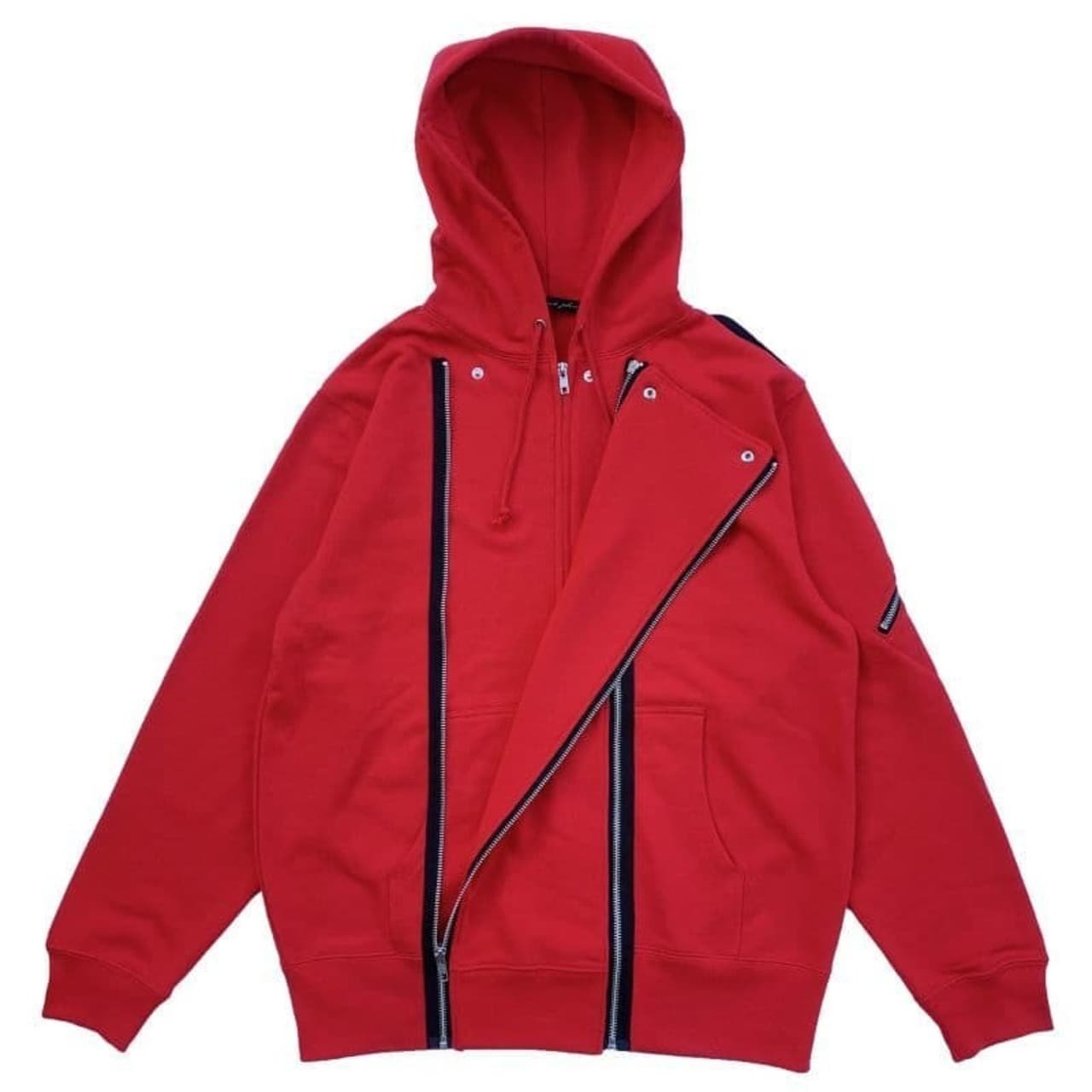 Boy Zip Hoodie〈Red〉