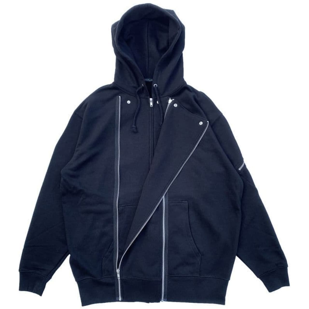 Boy Zip Hoodie〈Black〉