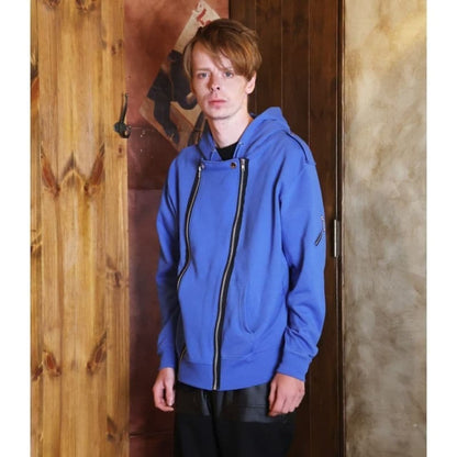 Boy Zip Hoodie〈Blue〉