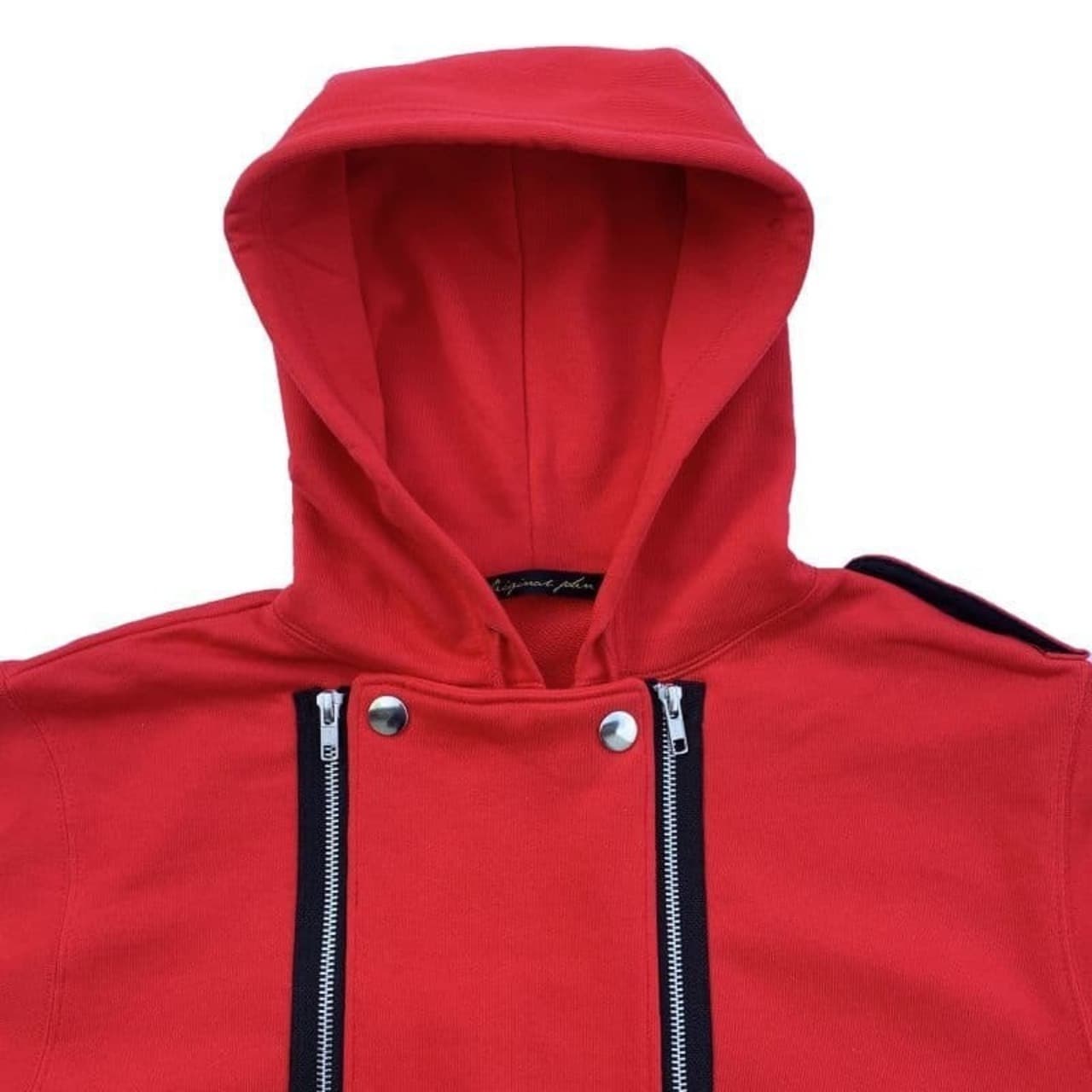 Boy Zip Hoodie〈Red〉