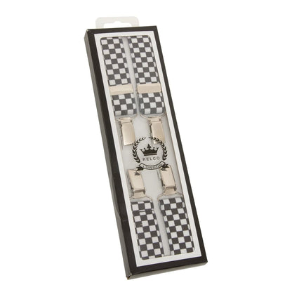 Braces with Buckles - Black & White