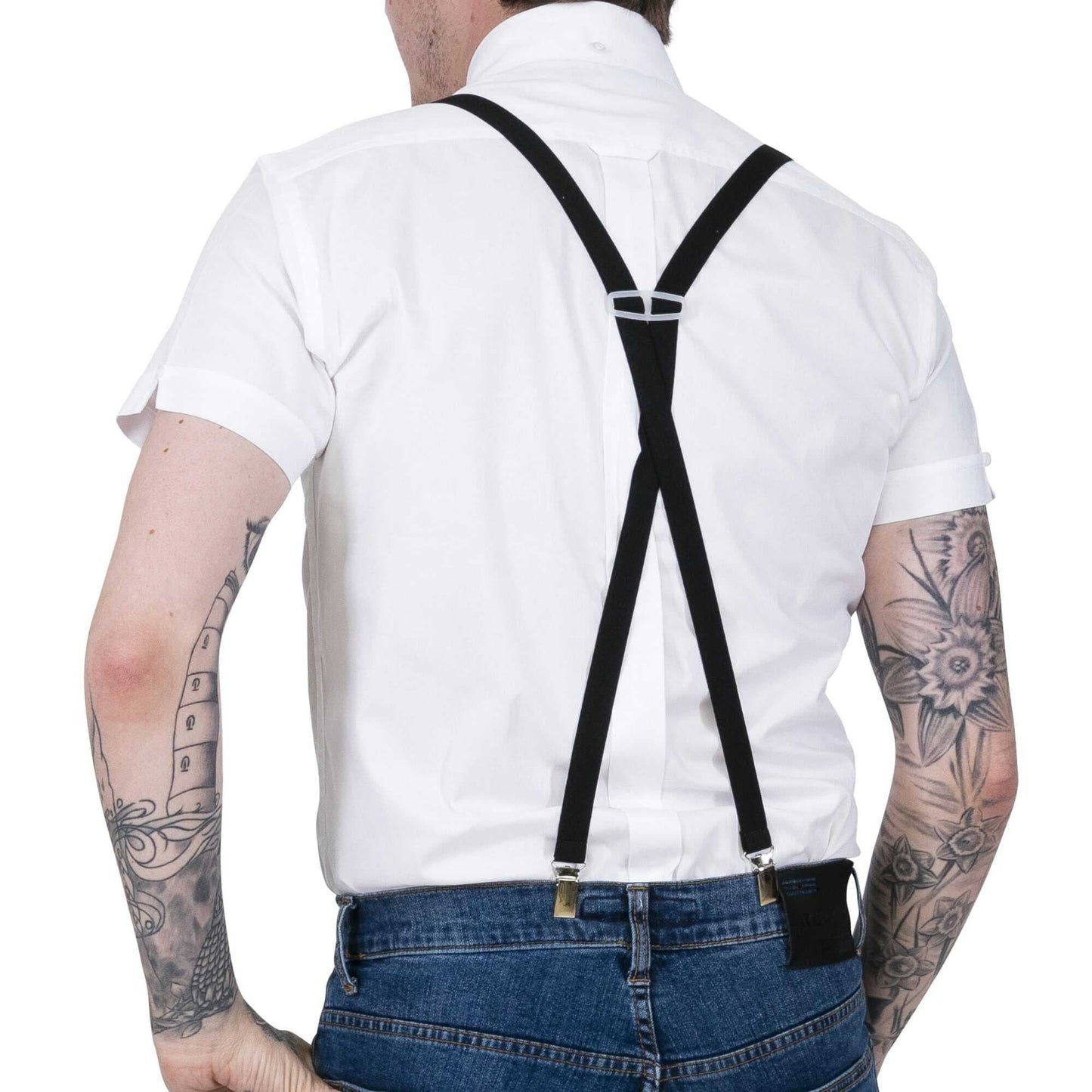 Braces with Buckles - Grey