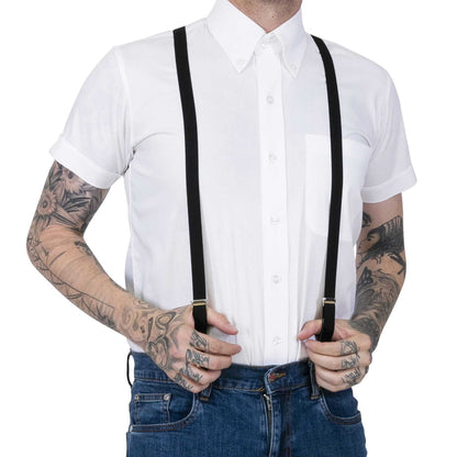 Braces with Buckles - Grey