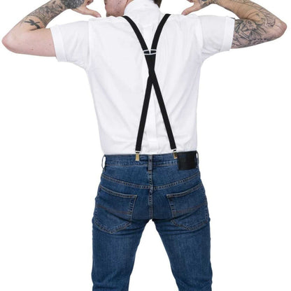 Braces with Buckles - Grey