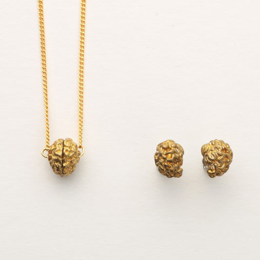 Brain series (Necklace/Pierce)