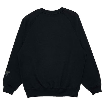 Charming Man Relaxing Sweat Shirts〈Black〉