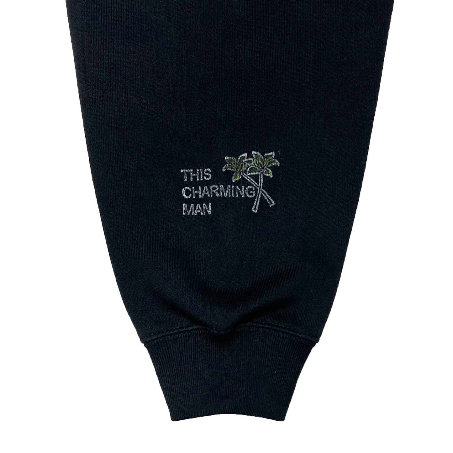 Charming Man Relaxing Sweat Shirts〈Black〉