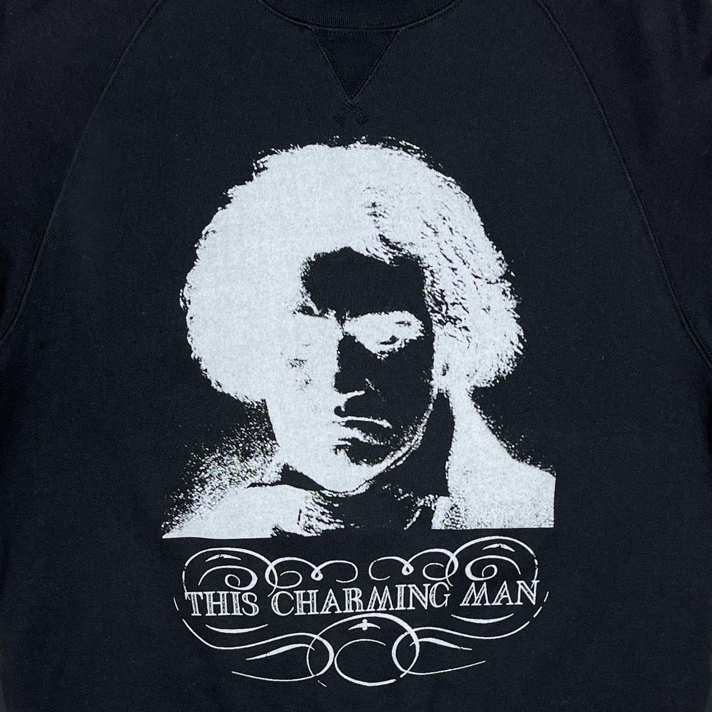 Charming Man Relaxing Sweat Shirts〈Black〉