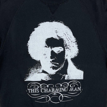 Charming Man Relaxing Sweat Shirts〈Black〉