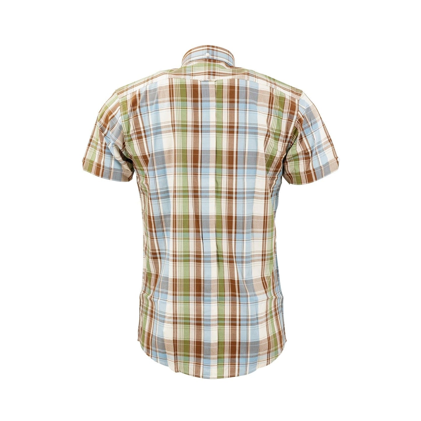Relco Sky/Green/Brown Check S/S [CK-70]