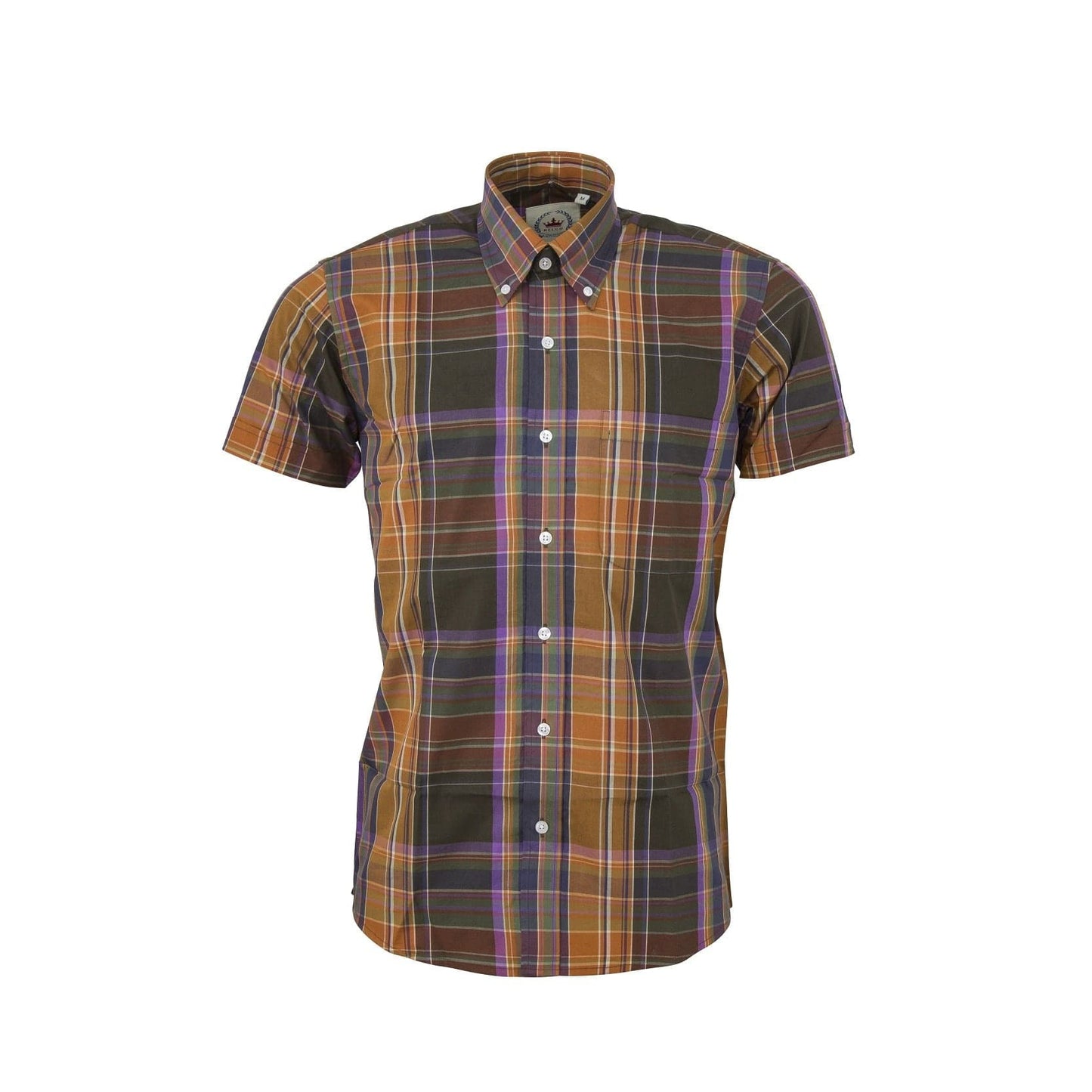 Relco Rustic Multi Check S/S [CK-72]