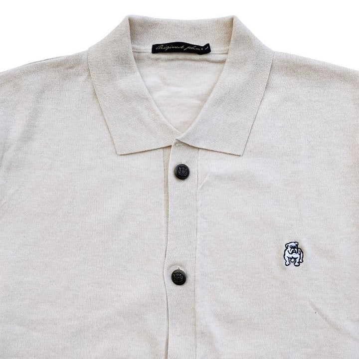 COLLARED CARDIGAN [KT512] - Beige