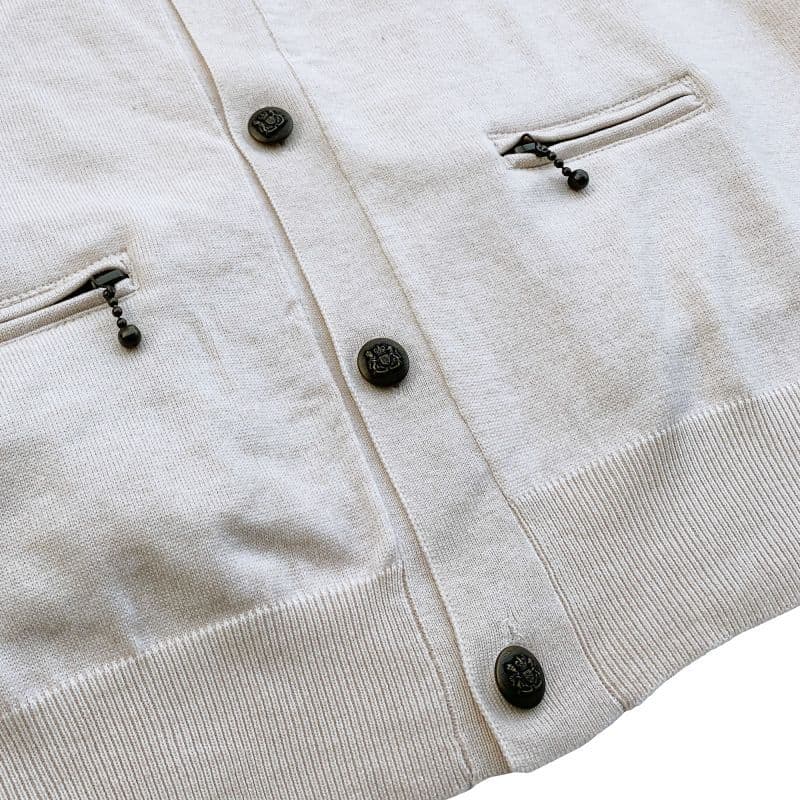 COLLARED CARDIGAN [KT512] - Beige