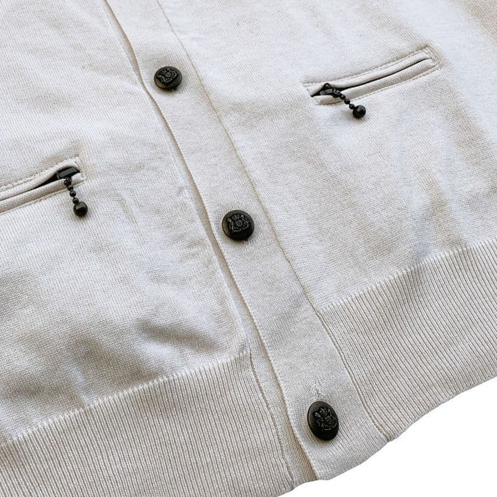 COLLARED CARDIGAN [KT512] - Beige