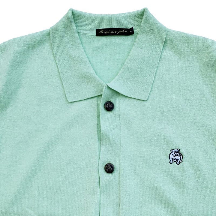 COLLARED CARDIGAN [KT512] - Lime Green