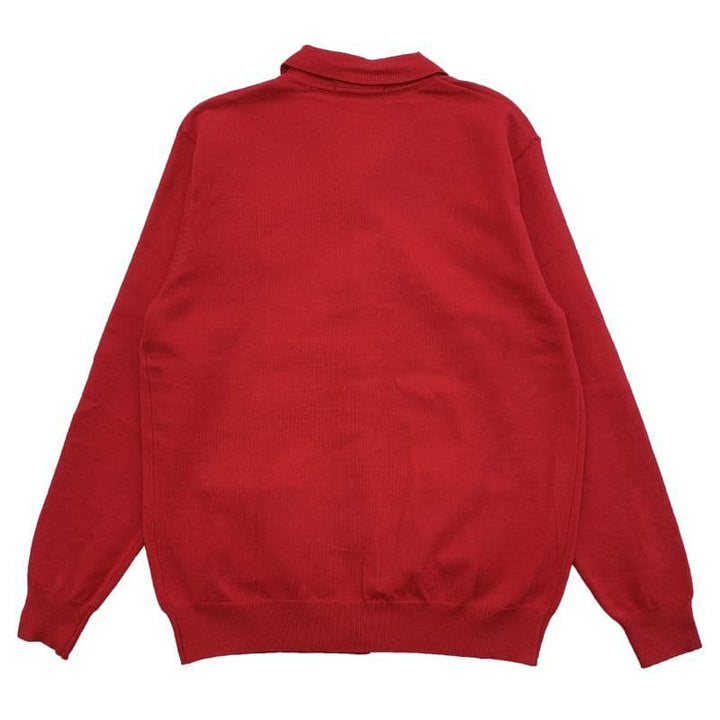 COLLARED CARDIGAN [KT512] - Red