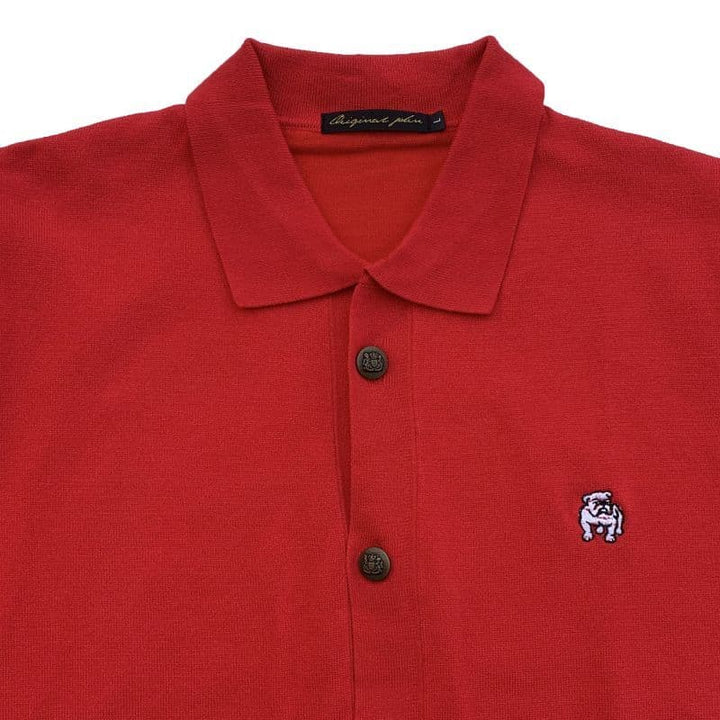COLLARED CARDIGAN [KT512] - Red