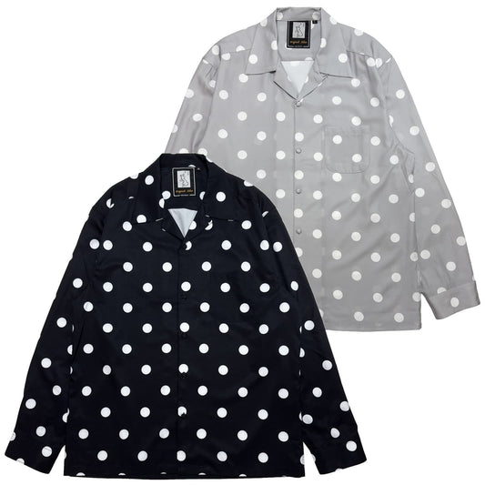 【3月入荷予定】Covered Button Open Collar Shirts