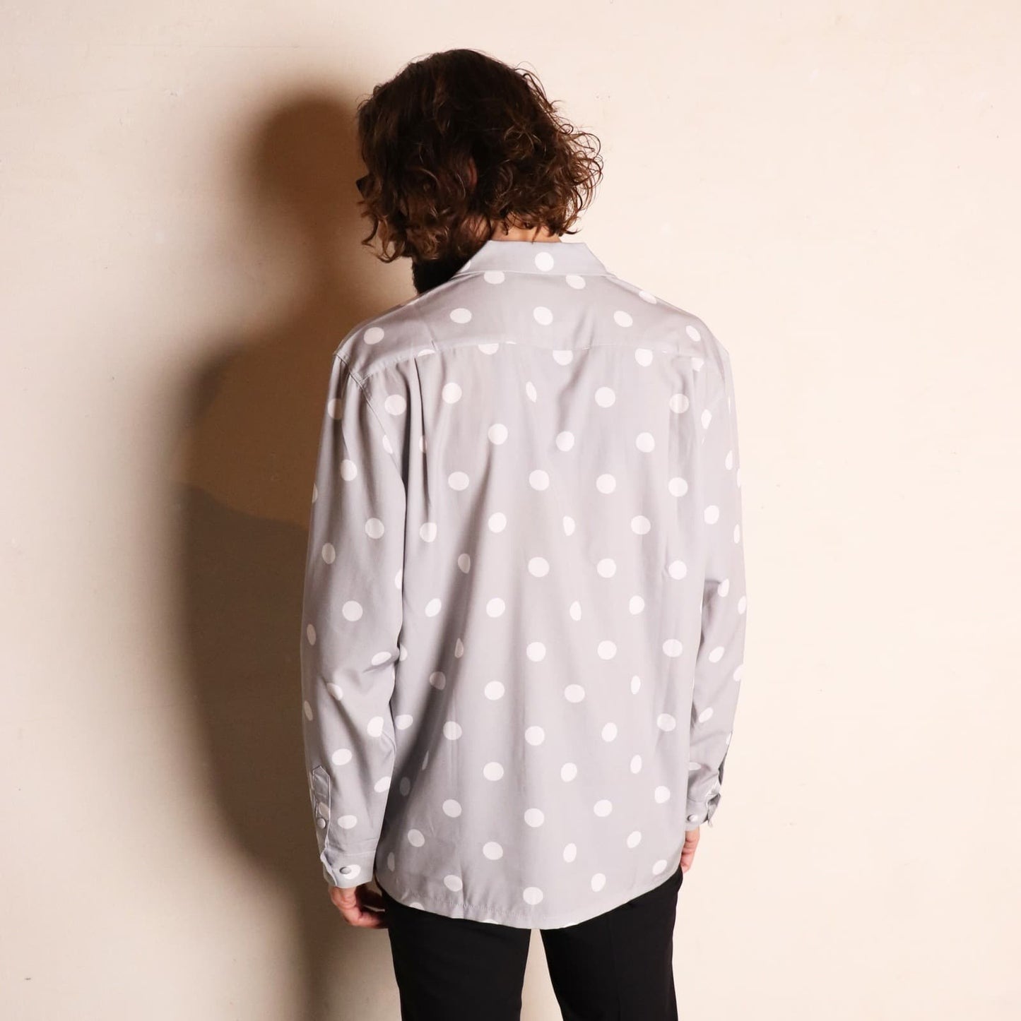 【3月入荷予定】Covered Button Open Collar Shirts