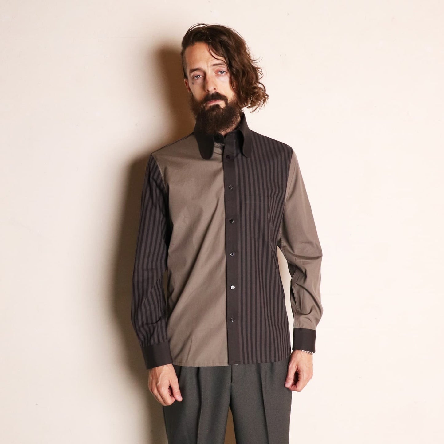 【2月入荷予定】Crazy Patterned Beagle Collar Shirts