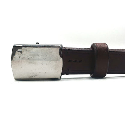 Box Buckle Narrow Belt
