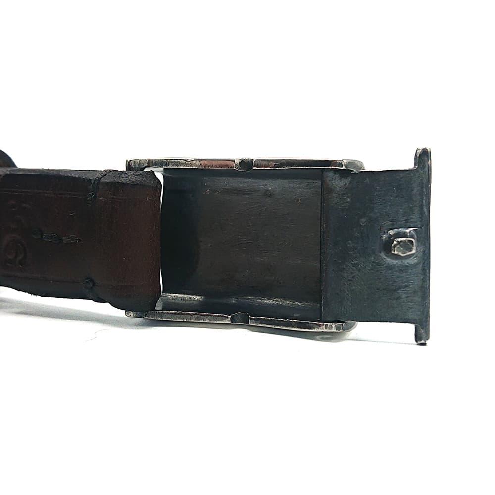 Box Buckle Narrow Belt [Cr-1005N]