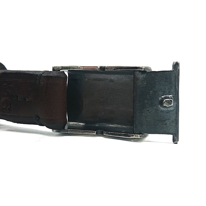 Box Buckle Narrow Belt [Cr-1005N]