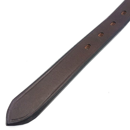 Box Buckle Narrow Belt