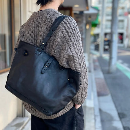 All Leather Tote [Cr-5004AL]