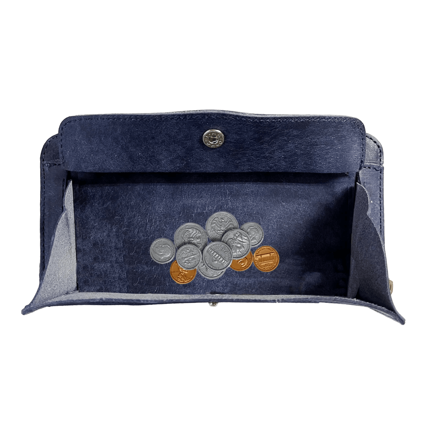 Round Zip Wallet (Pueblo Leather)