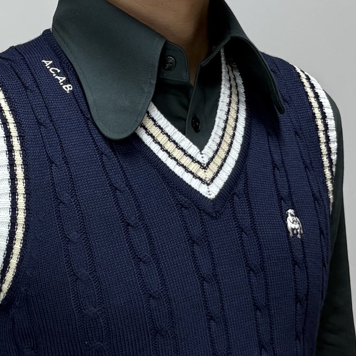 【8月発売予定】Cricket Knit Vest