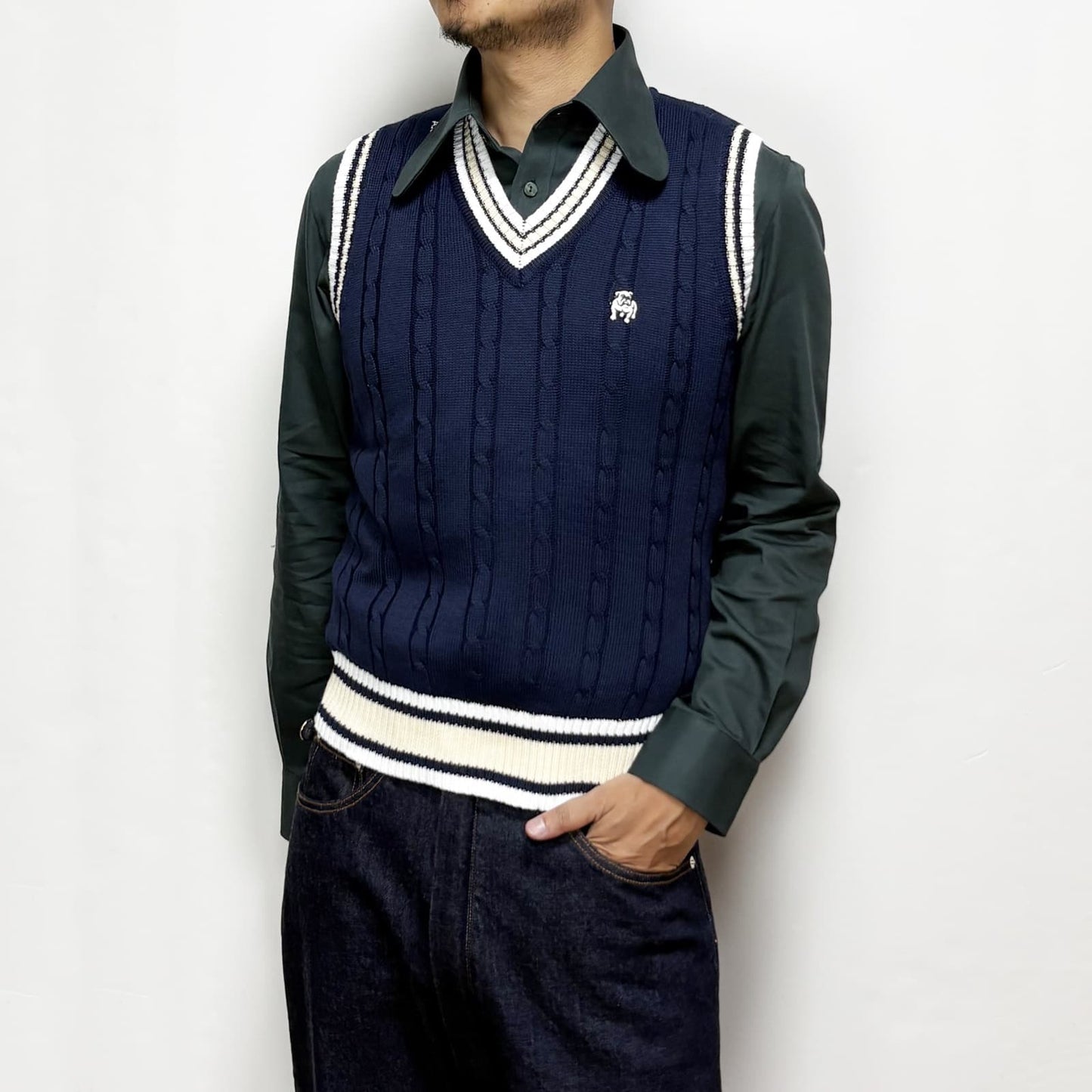 【8月発売予定】Cricket Knit Vest