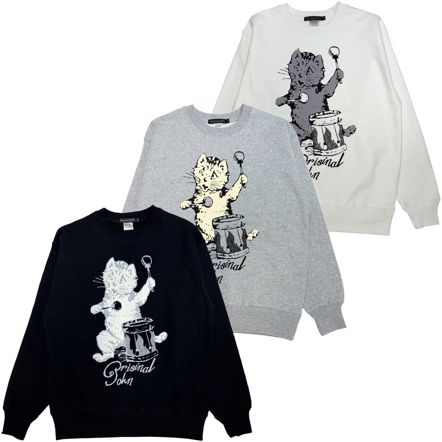 【1月予定】Drumming Kitten Heavy Sweat Shirts
