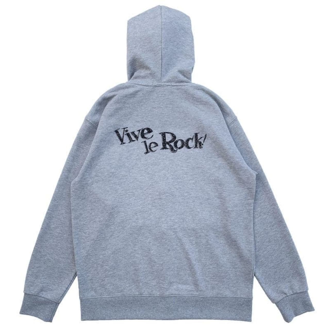 FRILL Zip Hoodie〈Heather Grey〉