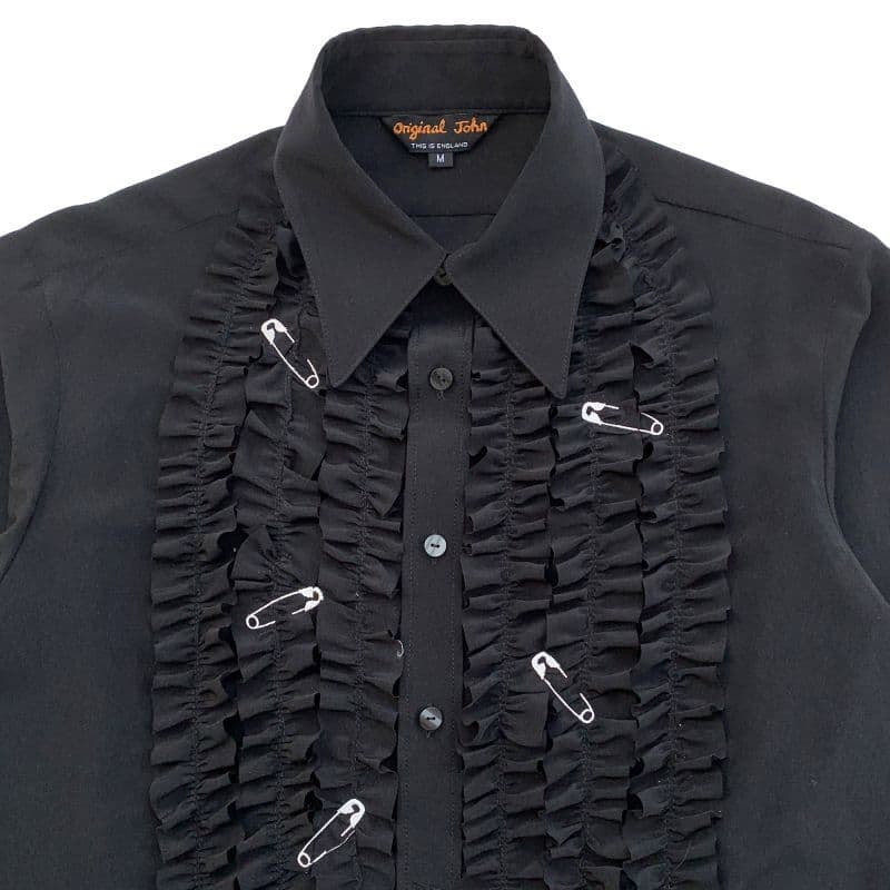 FRILL SHIRTS [SH511] - Black